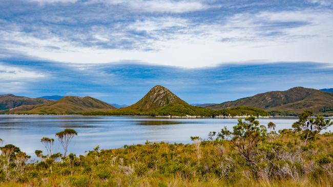 The view south from Critchley Parker's gravesite. The image features in Peter Marmion's new book Hidden Worlds. Picture: Peter Marmion