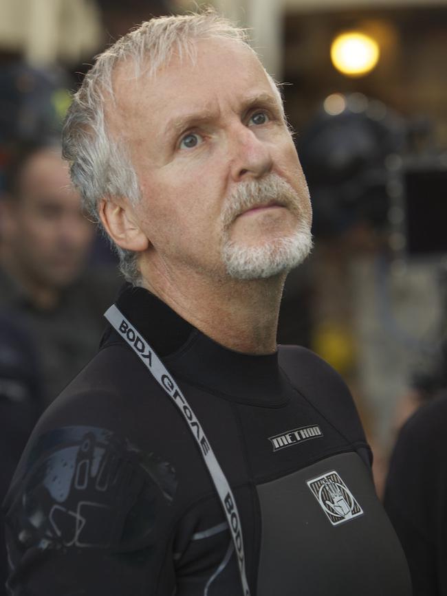 James Cameron in <i>Deepsea Challenge 3D</i>.