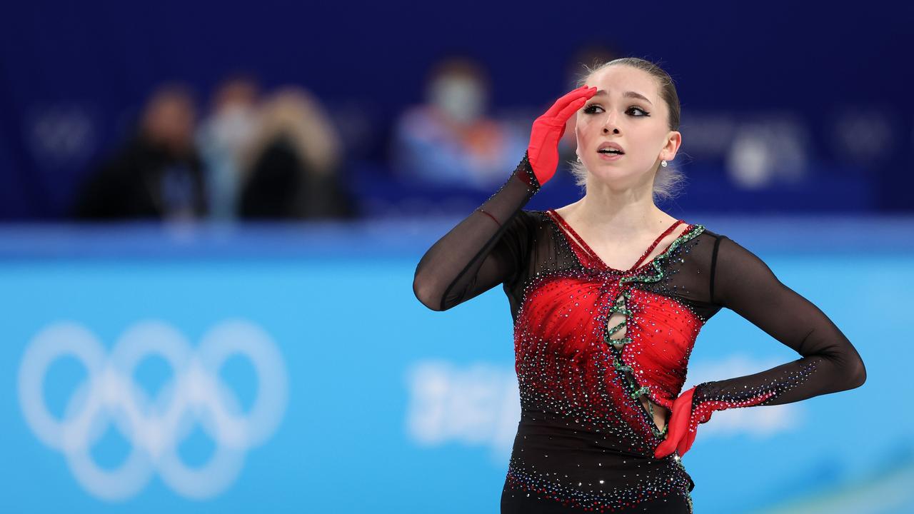 Kamila Valieva of Team ROC has been embroiled in a doping controversy. Picture: Lintao Zhang/Getty Images