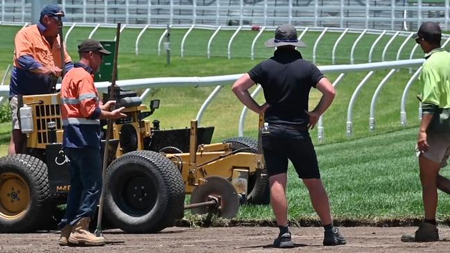 The new turf has been laid down at the Gold Coast Turf Club. Picture: Supplied