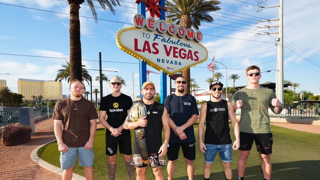 It’s an Aussie takeover in Vegas. (Photo by Chris Unger/Zuffa LLC)