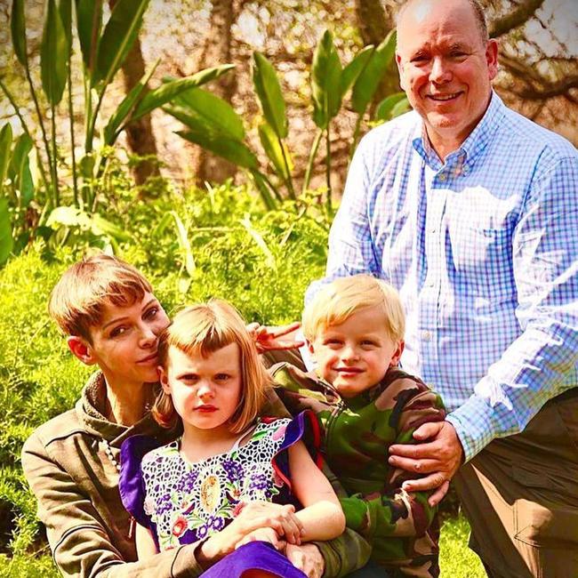 Princess Charlene’s recent reunion with Prince Albert and their children.