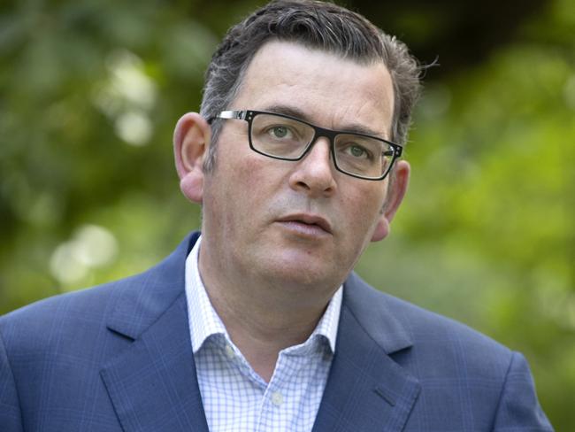 MELBOURNE, AUSTRALIA - NewsWire Photos December 2 2020: Victorian Premier Daniel Andrews speaks at a press conference in Mont Albert on Wednesday morning. Picture: NCA NewsWire / David Geraghty