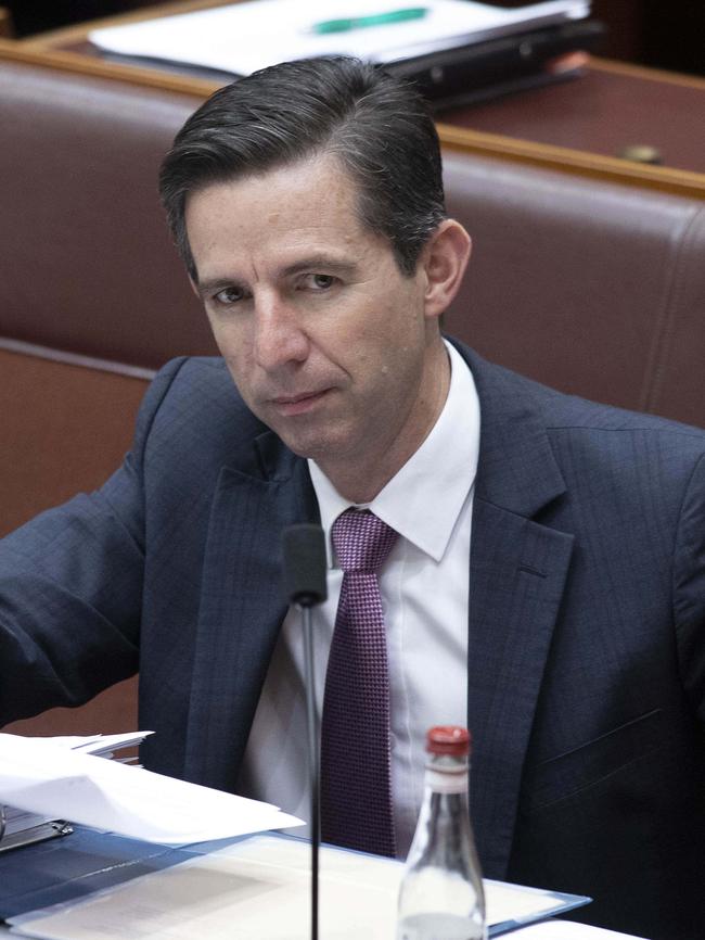 Trade Minister Simon Birmingham said the reports were “of concern”. Picture: Gary Ramage