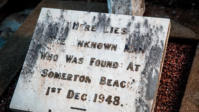 The Somerton Man’s gravesite. Picture by Matt Turner.