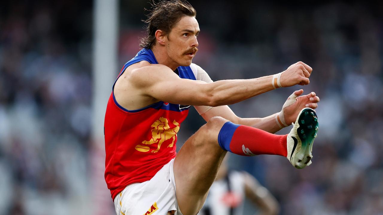 For Joe Daniher, it’s all about his teammates. Picture: Michael Willson/AFL Photos via Getty Images