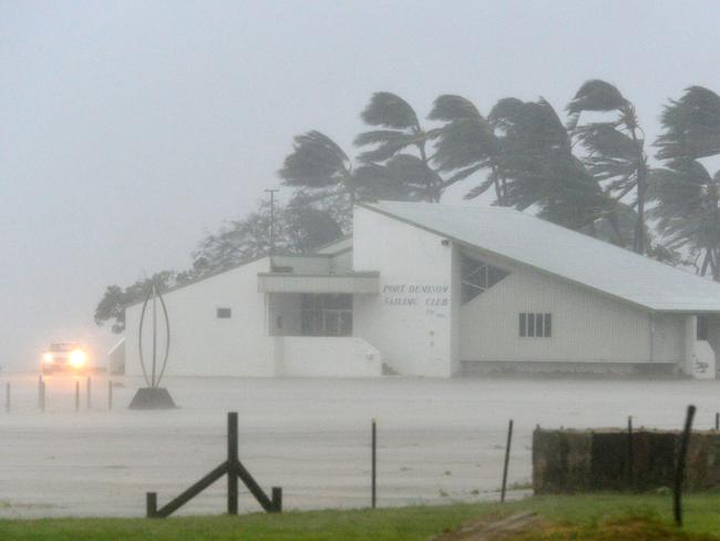 Cyclone Debbie 2017. Bowen foreshore. Picture: Evan Morgan