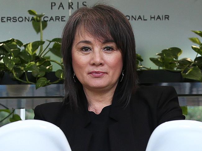 NEWCASTLE, AUSTRALIA - NewsWire Photos - August 26, 2021. Sandy Chong, CEO and Board Director of the Australian Hairdressing Council, at her Newcastle salon Suki Hairdressing.  Picture: NCA NewsWire / Peter Lorimer