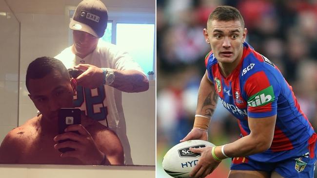 Danny Levi from NRL to barber.