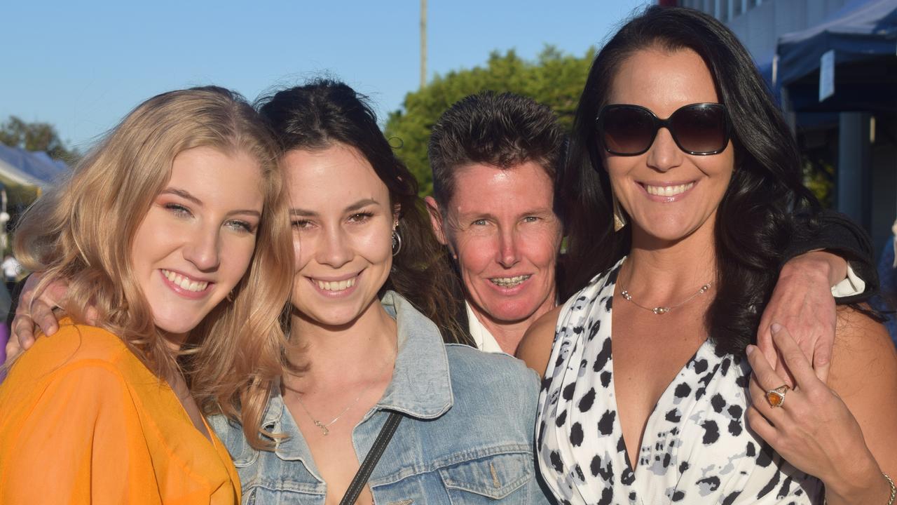 Gympie Turf Club Winter Race Day July 17. Brooke Alford, Tash Chandler, Shae Rule and Yolanda Antonacci.Photos: Josh Preston