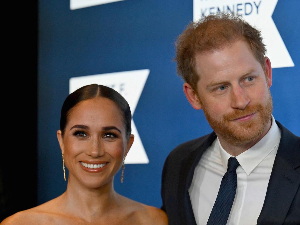 Critics have suggested the Sussexes’ brand has been damaged after the Spotify debacle, leaving one of the company’s executives to call them “f***ing grifters”. Picture: AFP