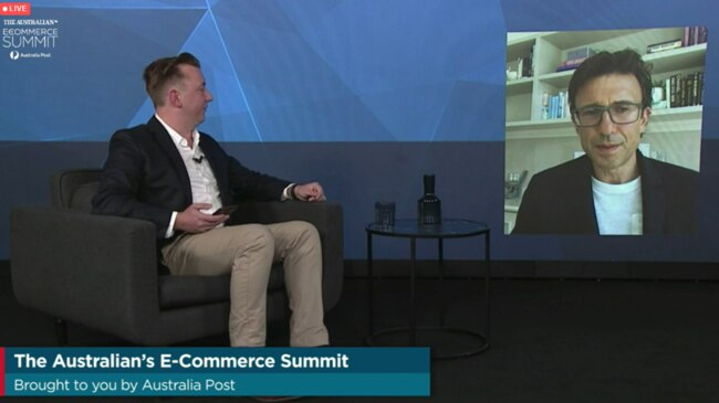 The Australian's David Swan in conversation with Afterpay co-founder and CEO Anthony Eisen at the 2020 E-Commerce Summit.