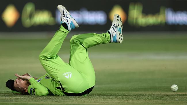 The Thunder dropped another of catches... Picture: Getty Images