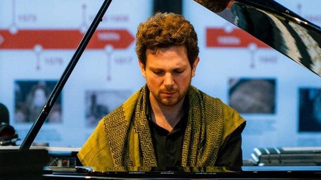 Australian pianist Jayson Gillham. Picture: Abhishek Kodaganallur Pichumani