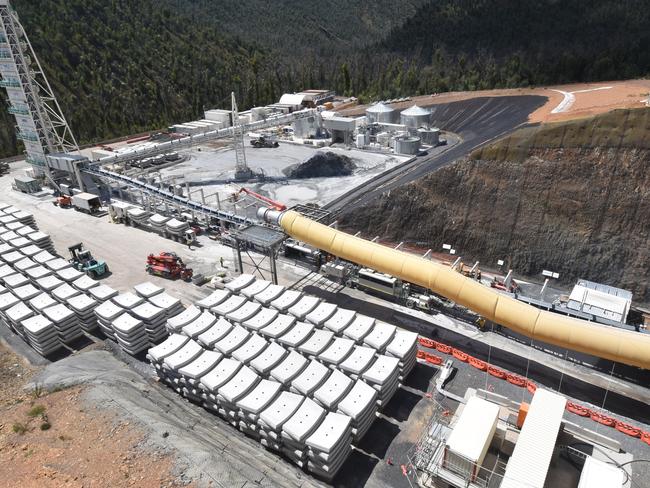 Snowy Hydro 2.0 project under construction. Picture courtesy of Webuild.