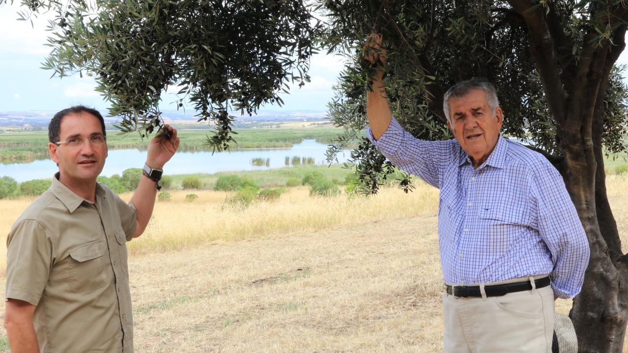 Karl Chehade Snr, right, with son Karl Chehade.