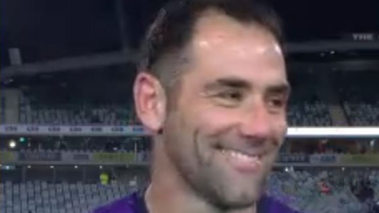 Gorden Tallis took a cheeky dig at Cameron Smith.