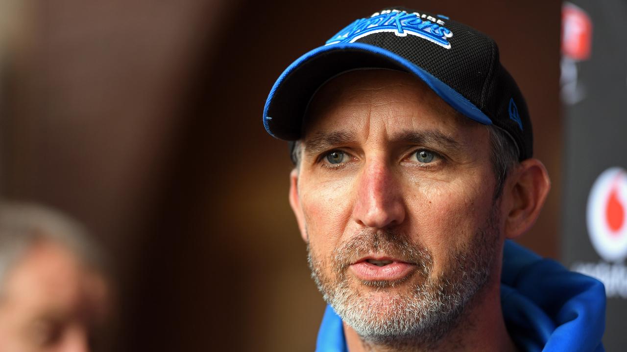 Jason Gillespie says the Strikers will keep timeouts pretty simple. Picture: Tom Huntley