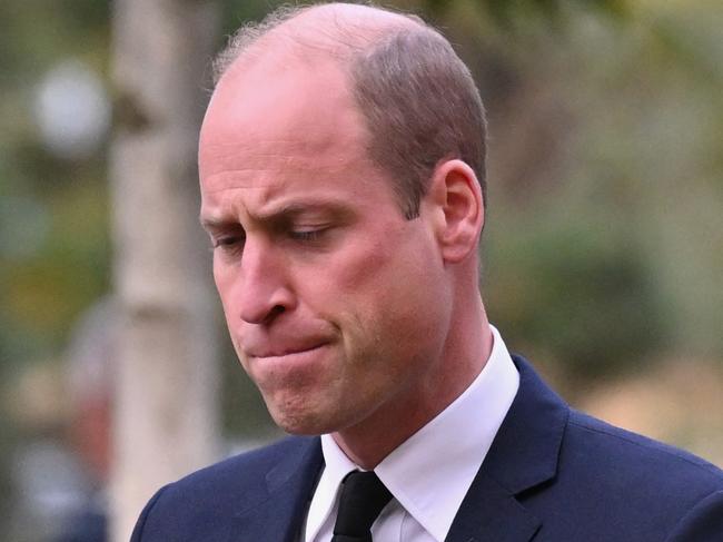 MANCHESTER, ENGLAND - NOVEMBER 13: Prince William, Prince of Wales attends the funeral of Sir Bobby Charlton at Manchester Cathedral on November 13, 2023 in Manchester, England. Sir Robert Charlton, born 11th October 1937 in Ashington, Northumberland, is considered to be one of the greatest footballers of all time. He played most of his career football for Manchester United as a midfielder/centre-forward, after surviving the Munich air crash that killed 23 people including eight of his teammates. He was a member of England's winning 1966 FIFA World Cup team also winning the Ballon D'Or the same year. Sir Bobby died on October 21, aged 86. (Photo by Anthony Devlin/Getty Images)