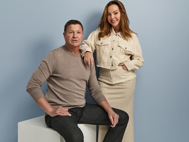 ‘Like a champion!’ Mark Kent and his daughter, Angie Kent. Picture: Simon Upton for Stellar