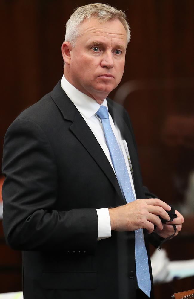 Premier Jeremy Rockliff. Parliament question time the first as Premier for Jeremy Rockliff. Picture: Nikki Davis-Jones