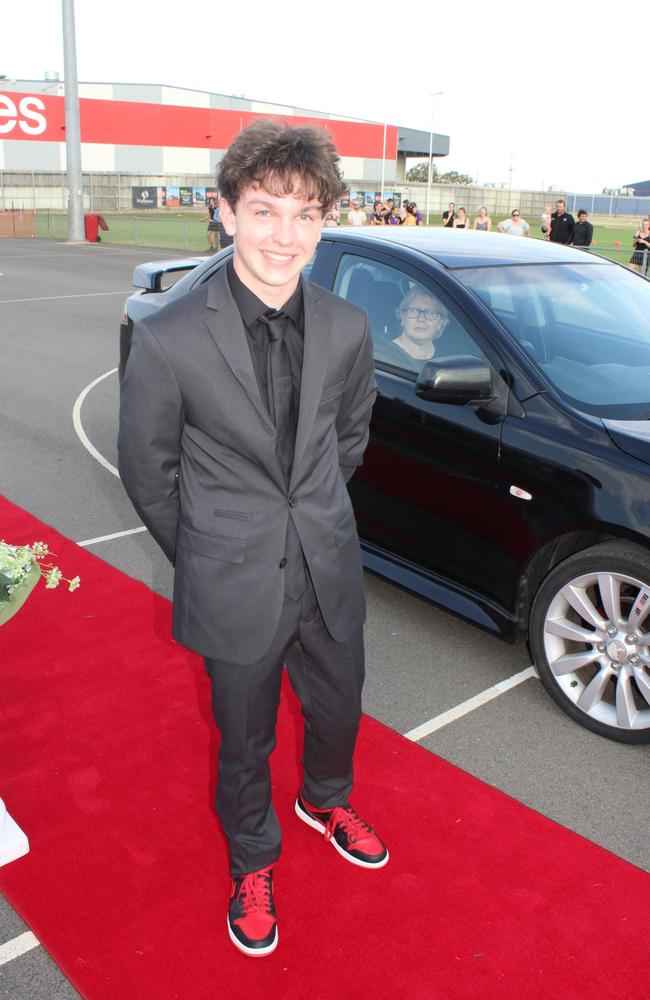 Jakob Sahlberg at the 2023 Bundaberg North State High School Prom.