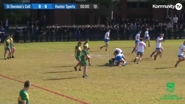 Replay: NRL Schoolboys Cup - St Dominic’s College vs Hunter Sports