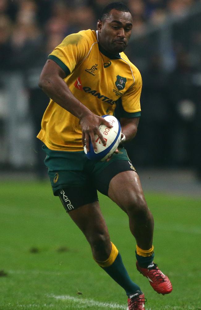 Tevita Kuridrani in action for the Wallabies.