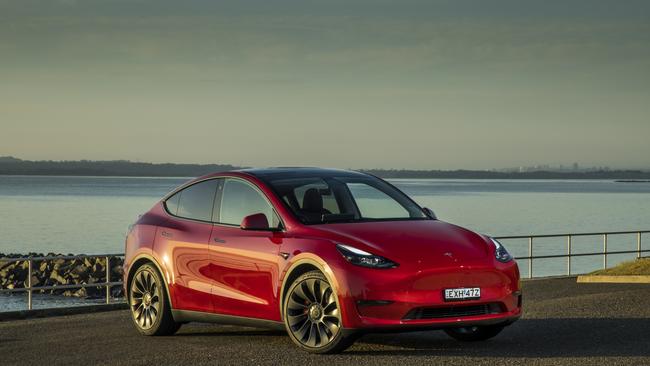 Tesla is under pressure from increased competition. Picture: Mark Bean.