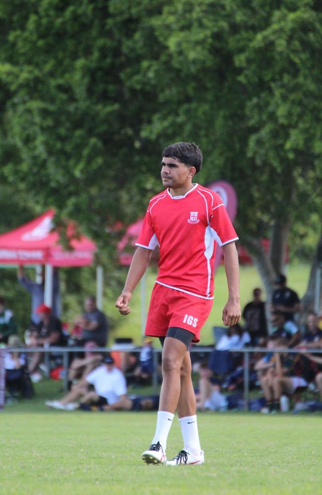 Ballymore Cup rugby action at the Albany Creek Brumbies Junior Rugby Union Club on Friday, April 12, 2024.