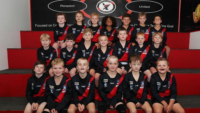 Newtown Chilwell Hyland under-9 football team. Picture: Alan Barber
