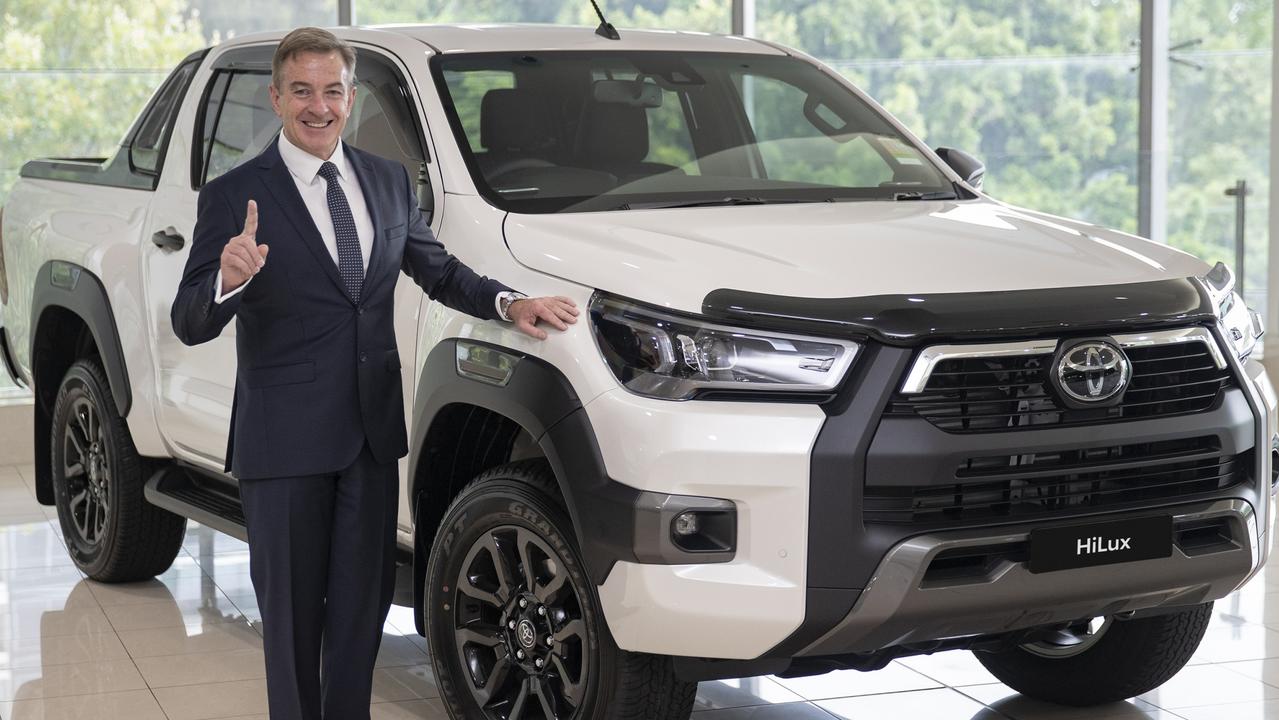 Toyota Australia President and CEO Matthew Callachor found Aussies were looking to upgrade their cars. Source: Supplied