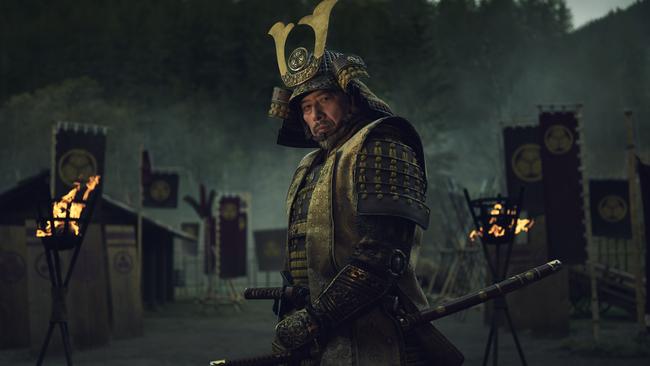 Top billing in the Disney+ series is given to Hiroyuki Sanada who plays shogun-in-waiting, Lord Yoshi Toranaga. Picture: Kurt Iswarienko/FX