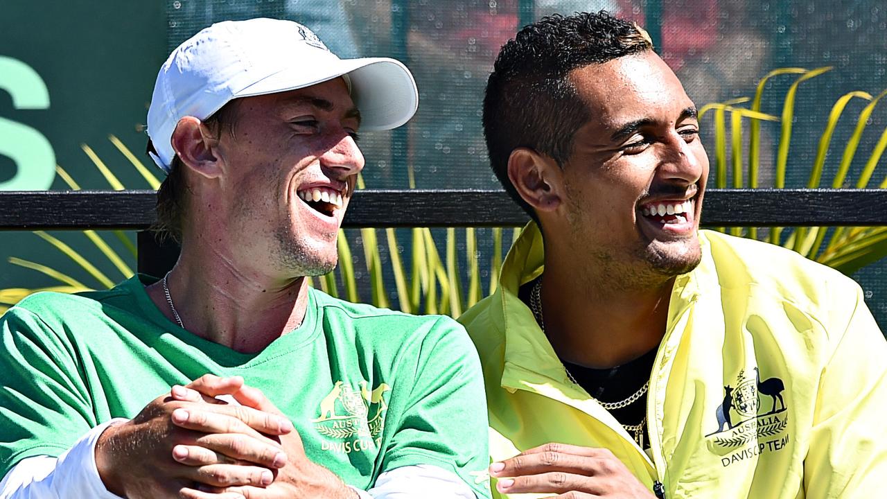 John Millman has lept to the defence of Nick Kyrgios.