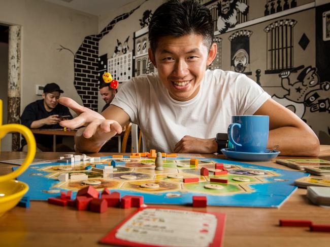 Play board games over the school holidays. Picture: Eugene Hyland