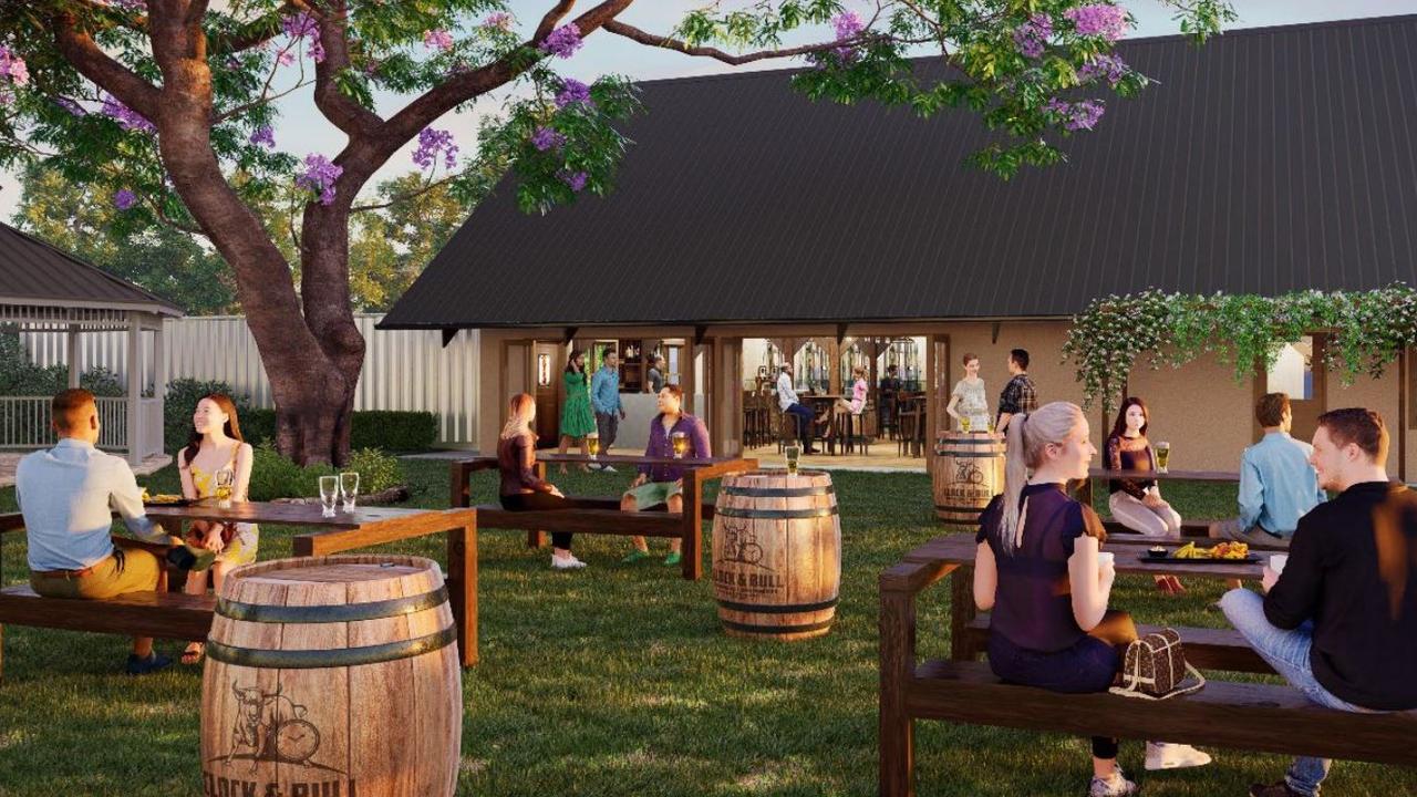 LODGED: A new microbrewery, restaurant and shop, to be called the Cluck and Bull Brewhouse and Chowhouse, has been proposed inside the old Black Forest Cuckoo Clock Centre on New England Highway in Cabarlah.