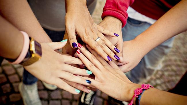 Manicures and feminism can go hand-in-hand, contrary to what some may believe. Picture: Getty