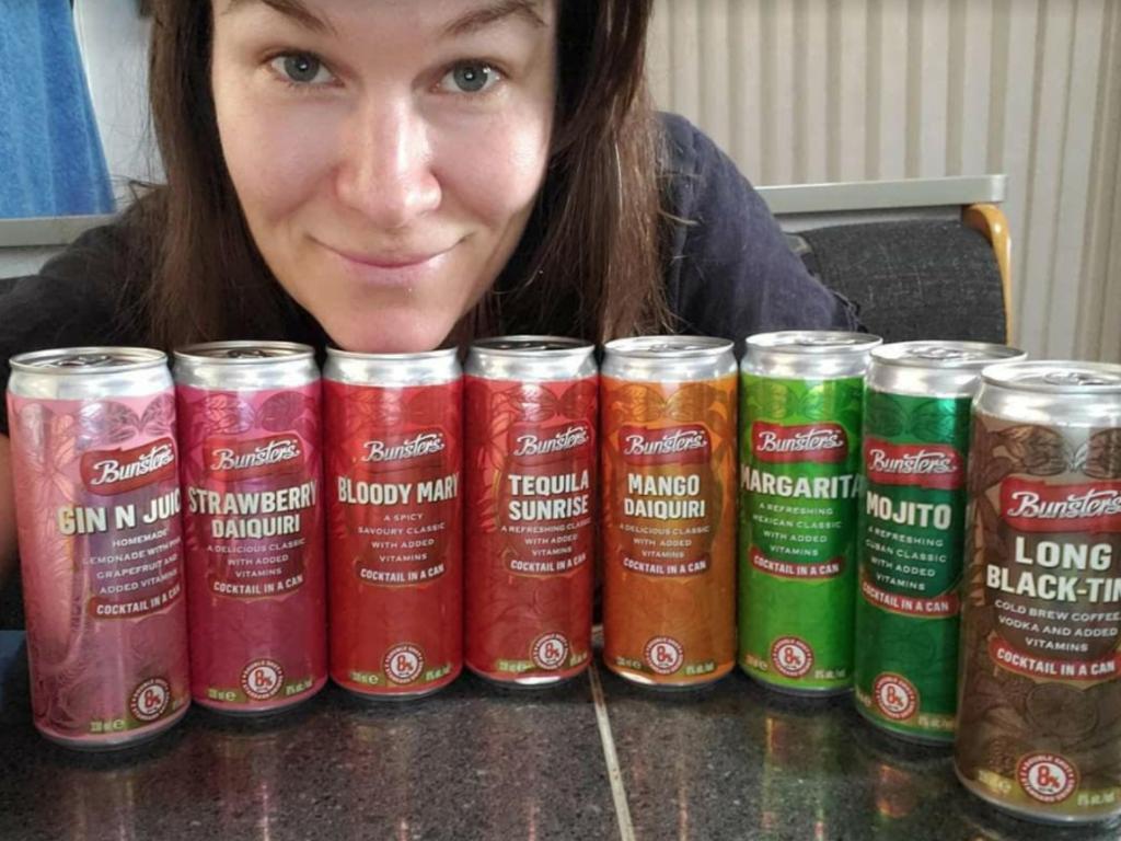 Renae Bunster with her new ready-to-drink cocktail range.