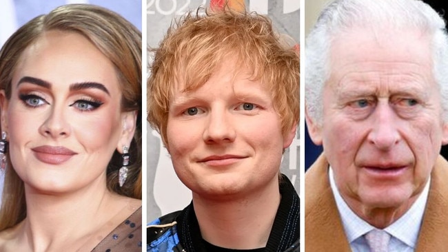 Adele and Ed Sheeran reportedly won't be performing at King Charles' coronation.