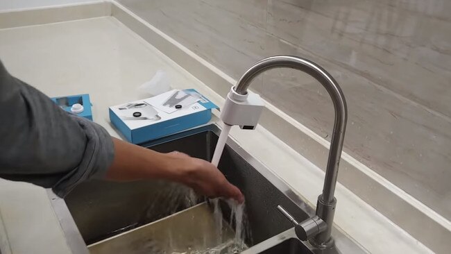 The Xiaomi Touchless Faucet Sensor. Picture: Supplied