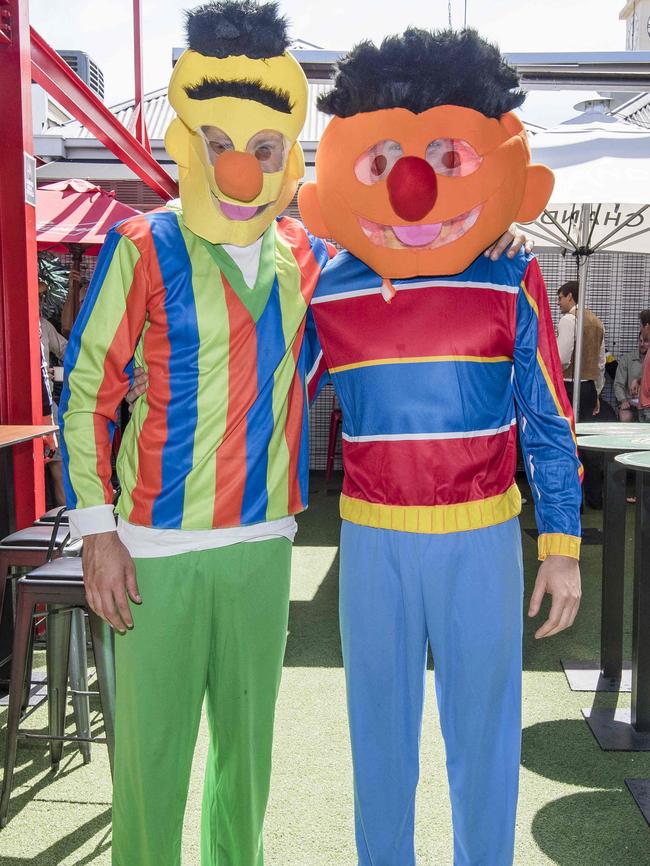 Even Bert and Ernie made an appearance. Picture: Jason Edwards