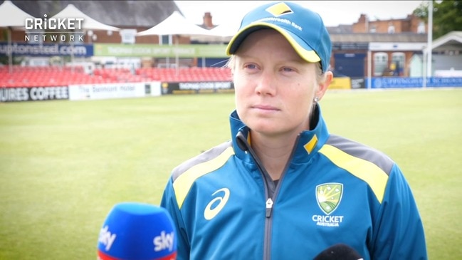 Alyssa Healy speaks ahead of the Ashes ODI