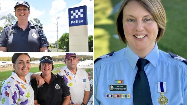 Ipswich police Sergeant Nadine Webster has been congratulated for 20 years of working with Crime Stoppers.