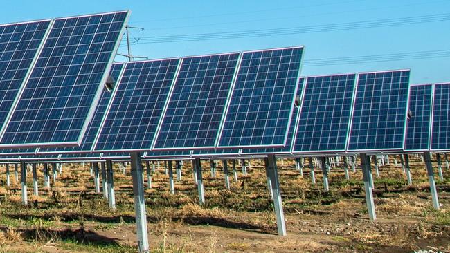 Summerville Solar Farm, a $312 million state significant investment, located 57 kilometres southwest of Lismore, will have agenerating capacity of 90 megawatt (MW). Picture: Neil Fenelon