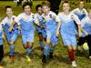 Coogee White Tigers Under 9's Football (soccer) team. They are a great side who have been playing at levels above their age group. Junior Sport star Team spirit. Picture: John Appleyard