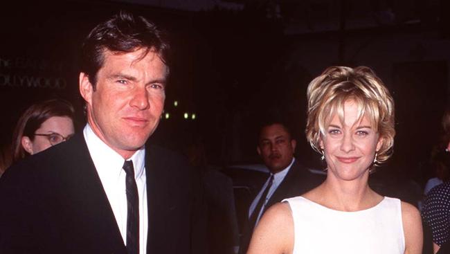 Dennis Quaid and Meg Ryan Picture: SGranitz/WireImage