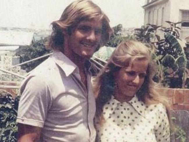 straightened and upsized Chris Dawson and Lynette Dawson from a Simms family photo album tendered to the NSW Supreme Court. Photo: Supplied.