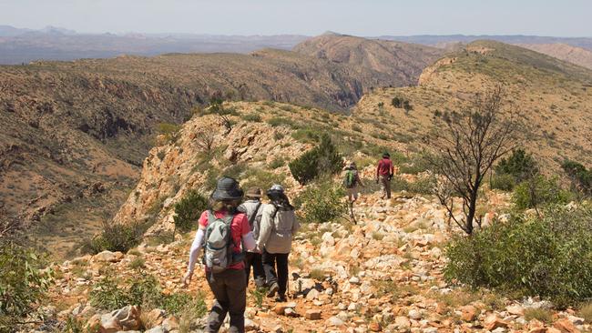 Part of the Larapinta Trail. Picture: Tourism NT