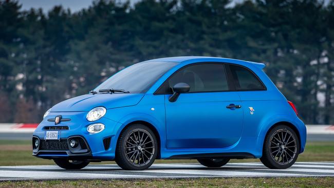 The 2021 model Abarth 595 Competizione.