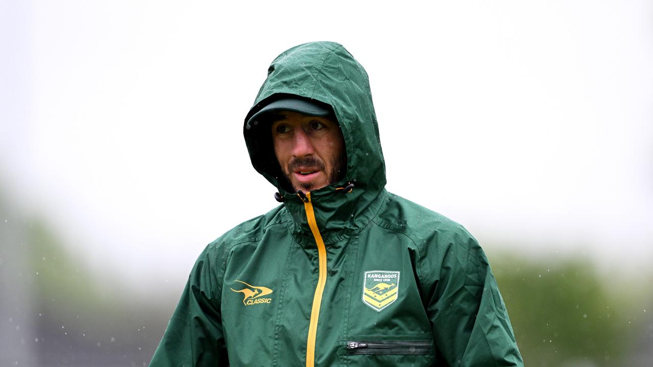 Hunt is currently in camp with the Kangaroos. (Photo by Joe Allison/Getty Images)